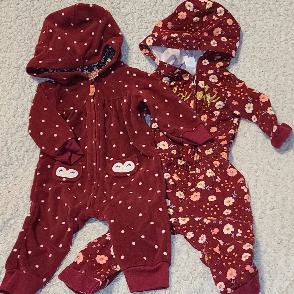 Baby Girl Rompers Set of 2